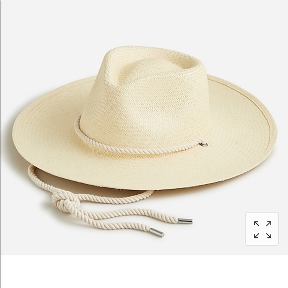 Jcrew wide brimmed Panama Hat